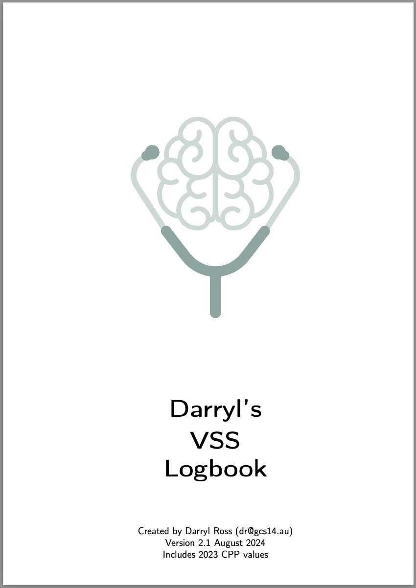 NEPT VSS Logbook v2.0 (Hardcopy)